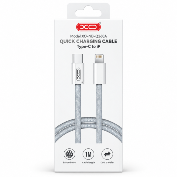 XO NB-Q260A Type-C to Lightning Cable
