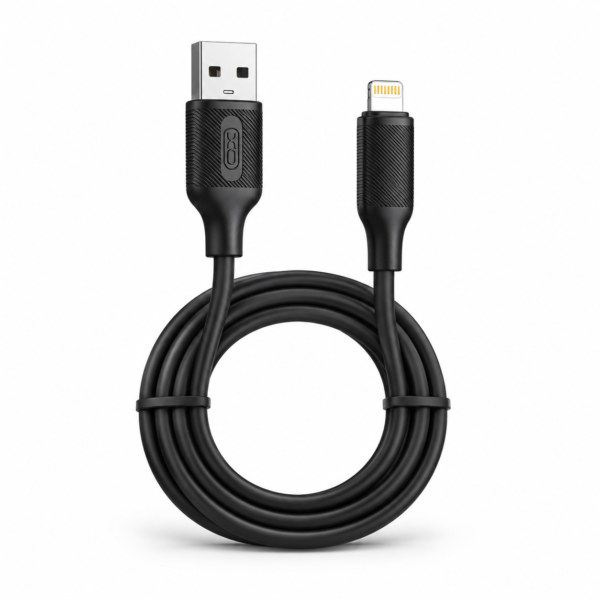XO NB265 Καλώδιο USB σε Lightning 2.4A 1m Μαύρο